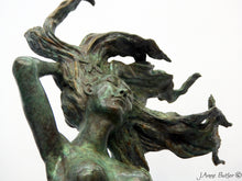 Cargar imagen en el visor de la galería, &quot;The Mermaid&quot; oceanic, figurative, bronze sculpture
