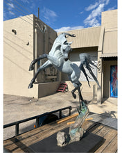 Cargar imagen en el visor de la galería, Freedom in grey . Equine Bronze Sculpture.. Available Now. 
