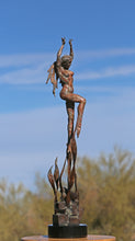 Load image into Gallery viewer, Phoenix  bronze sculpture
