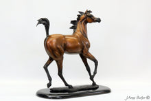 Cargar imagen en el visor de la galería, &quot;Superstar&quot; Arabian horse bronze sculpture
