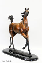 Load image into Gallery viewer, &quot;Superstar&quot; Arabian horse bronze sculpture
