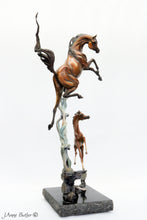 Cargar imagen en el visor de la galería, Born To Dance bronze equine sculpture
