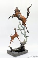 Load image into Gallery viewer, Born To Dance bronze equine sculpture
