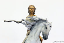 Load image into Gallery viewer, Epona - Celtic Goddess of Horse bronze sculpture
