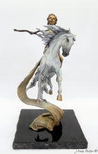 Load image into Gallery viewer, Epona - Celtic Goddess of Horse bronze sculpture
