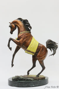 " The Legend" Bronze Arabian Horse Sculpture