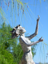 Cargar imagen en el visor de la galería, &quot;Ray of Sunshine&quot;, a stunning 28&quot; high bronze figurative sculpture
