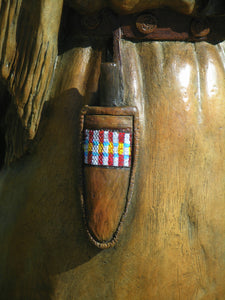 Native American Bronze Sculpture 