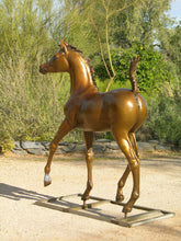 Load image into Gallery viewer, Equine sculpture, &quot;She&#39;s My Girl&quot; by J. Anne Butler

