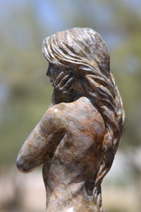  " Grace" nude female form bronze sculpture.