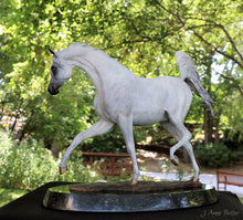 Load image into Gallery viewer, &quot; Arabian Dream &quot; bronze Arabian mare statue
