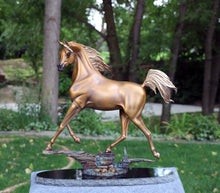Cargar imagen en el visor de la galería, Sirocco  bronze sculpture
