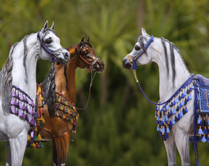 El Tesoro - Escultura de bronce del caballo árabe 