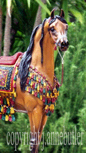 Cargar imagen en el visor de la galería, El Tesoro - Escultura de bronce del caballo árabe 
