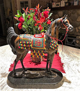 The Treasure - Arabian Horse Bronze Sculpture