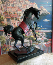 Cargar imagen en el visor de la galería, The Legend bronze equine sculpture
