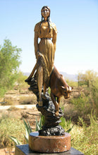 Load image into Gallery viewer, &quot; Mountain Pride &quot; Native American / Wildlife Bronze Sculpture
